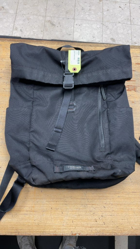 Timbuk2 Black Roll-Top Backpack