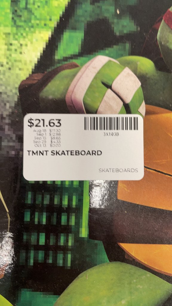 TMNT Teenage Mutant Ninja Turtles Skateboard