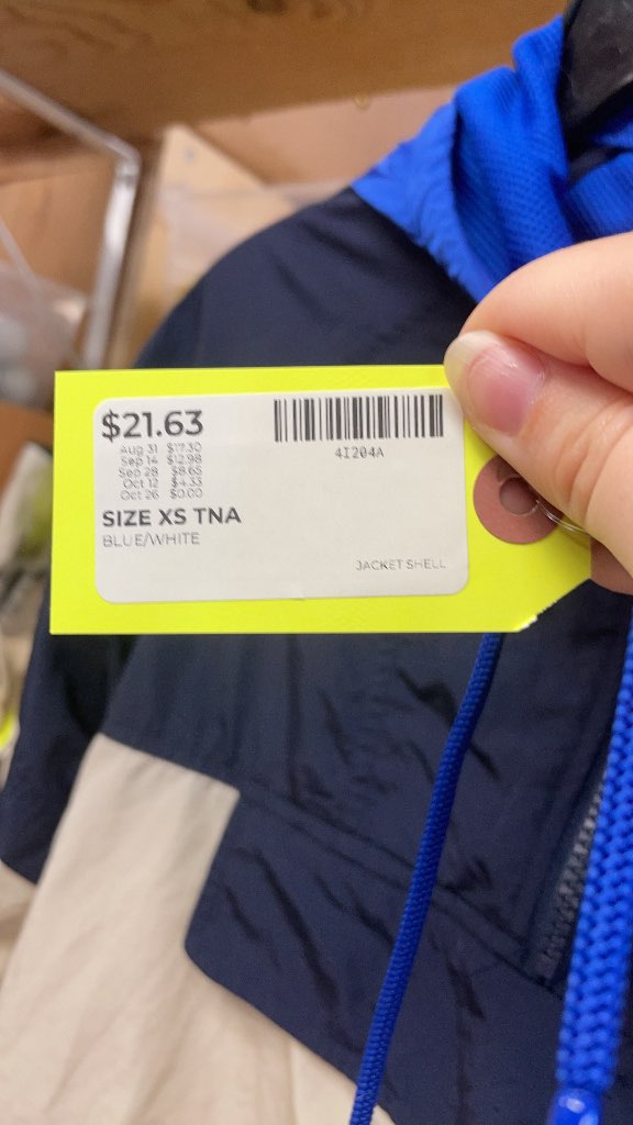 Tna Colorblock Half-Zip Windbreaker Jacket