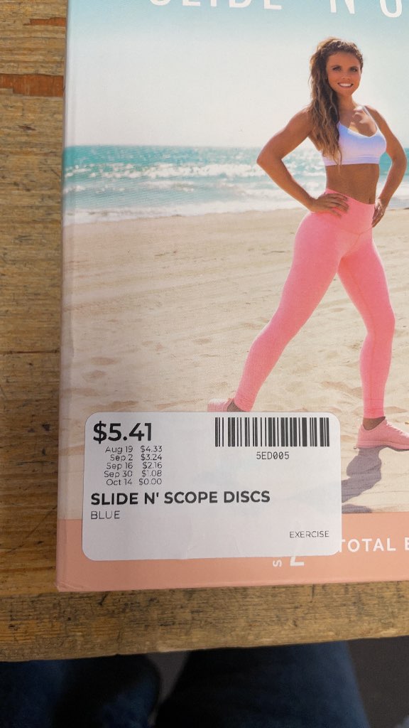 Tone It Up Slide 'N Sculpt Discs