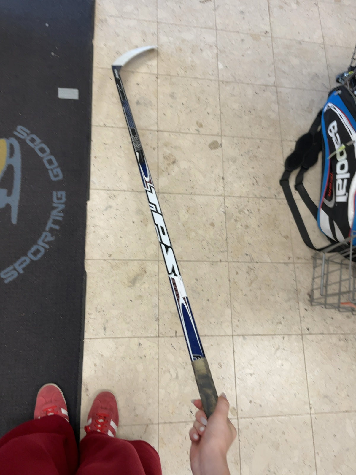 TPS Pro Stock PP061 Flex 90 LH Hockey Stick