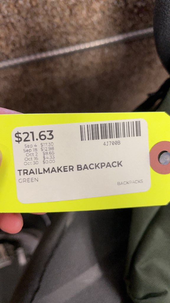 Trailmaker Backpack - Green