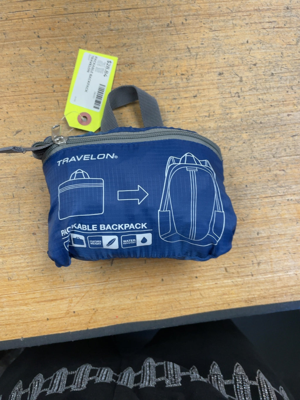 Travelon Packable Backpack Navy