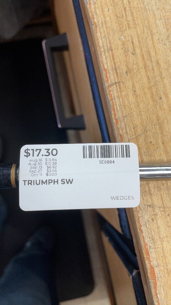 Triumph 60 Degree Sand Wedge Golf Club