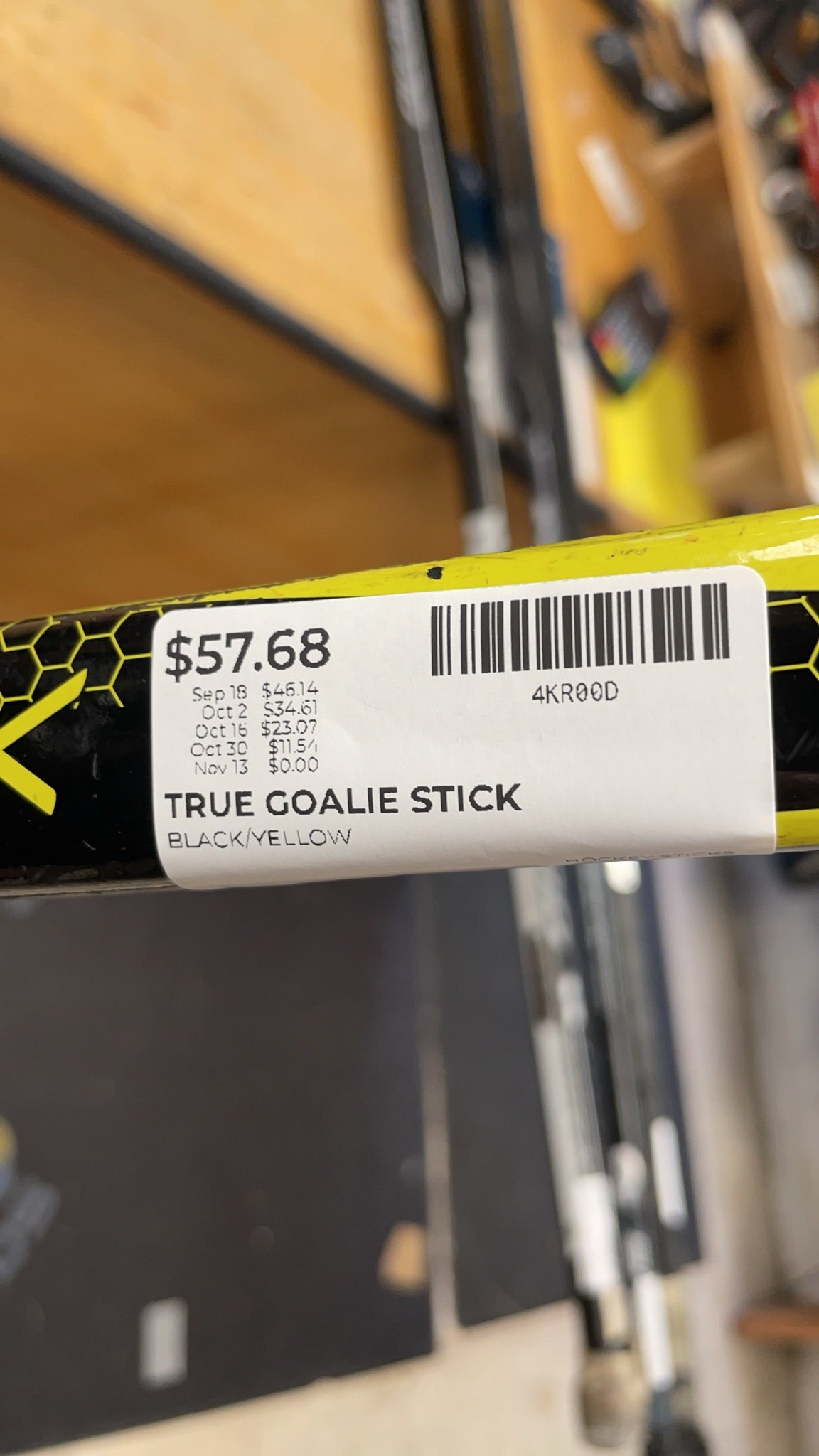 TRUE Catalyst 5X Goalie Stick