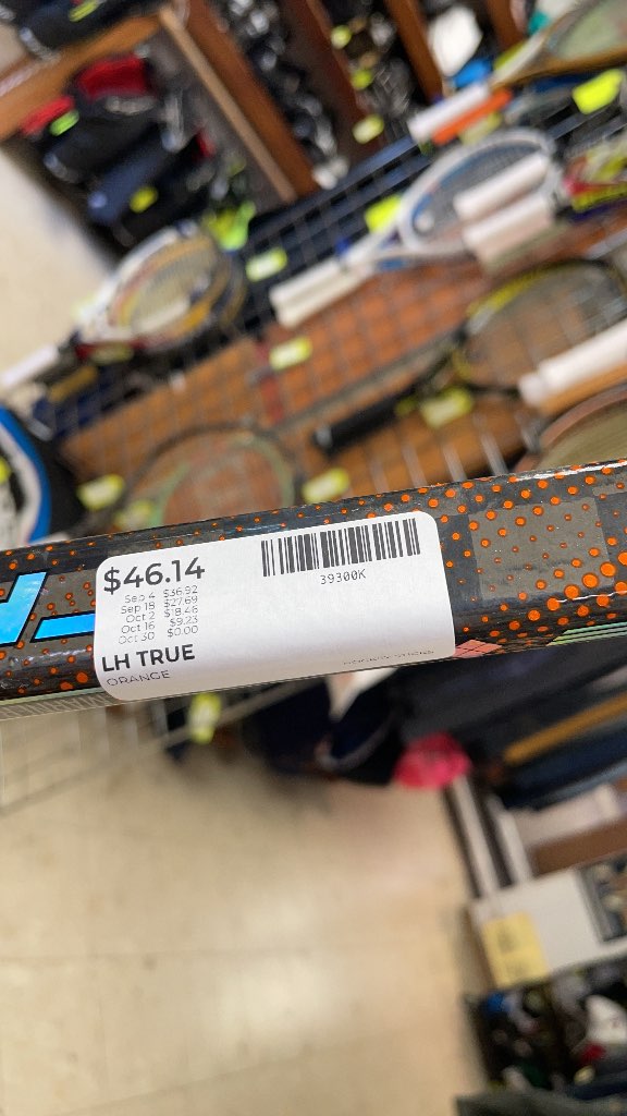 TRUE HZRDUS 7X LH Hockey Stick - Orange