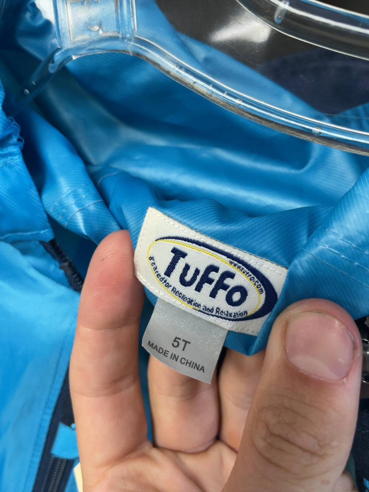 Tuffo Muddy Buddy 5T Blue Rain Suit