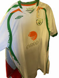 Umbro Ireland Soccer Jersey Size Large White