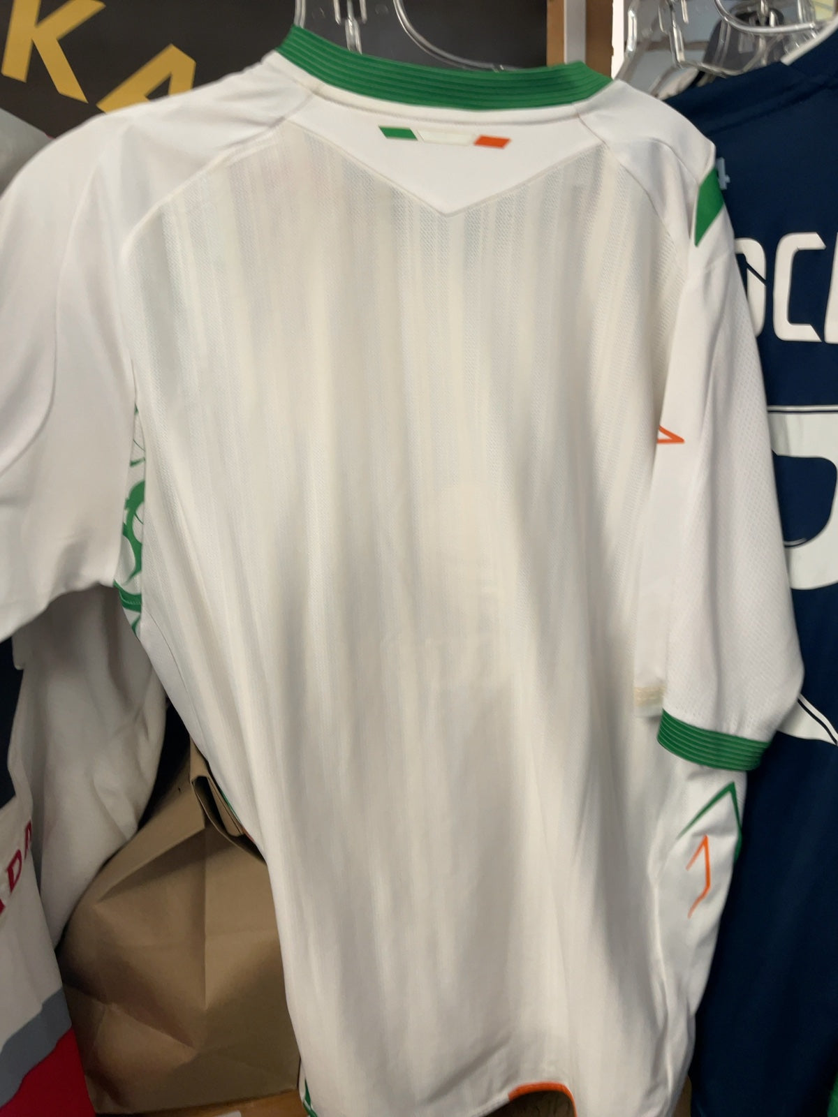 Umbro Ireland Soccer Jersey Size Large White