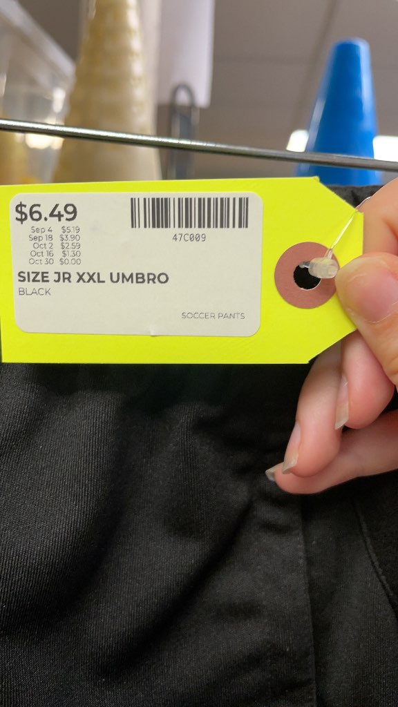 Umbro Junior XXL Soccer Pants