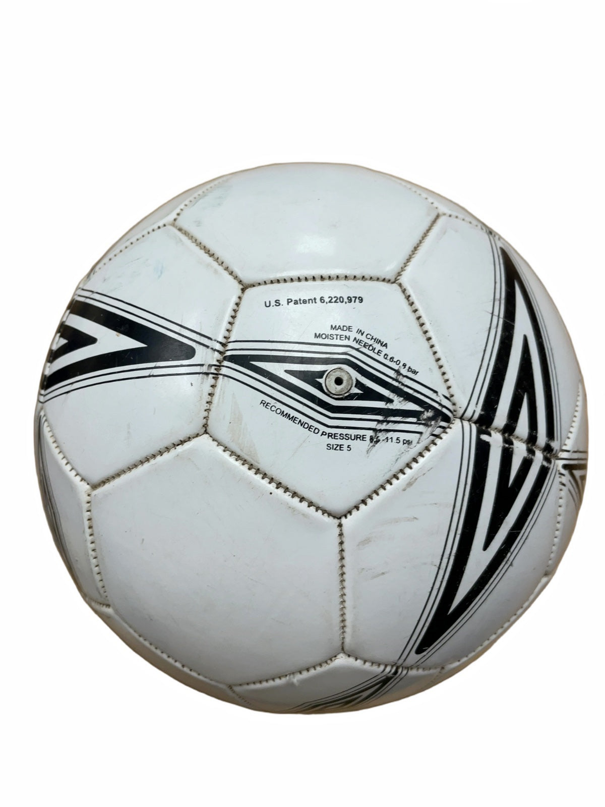 Umbro Soccer Ball Size 5 White/Black