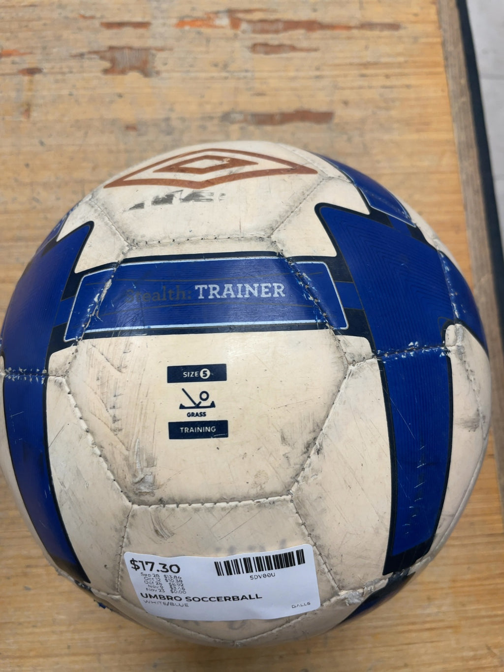 Umbro Stealth Trainer Size 5 Soccer Ball
