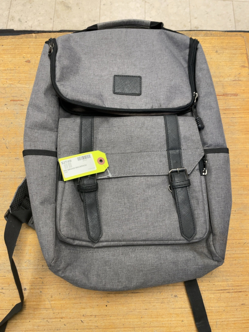 Unbranded Laptop Backpack Grey