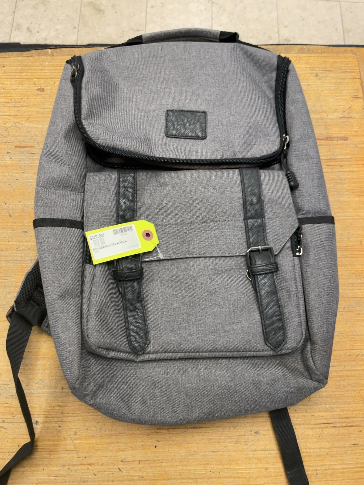 Unbranded Laptop Backpack Grey
