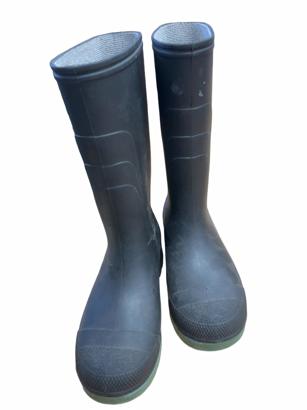 Unbranded Rain Boots Size 1 Black/Green