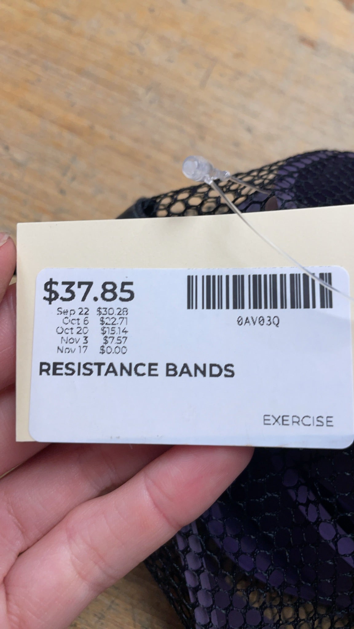 Unbranded Resistance Bands Purple