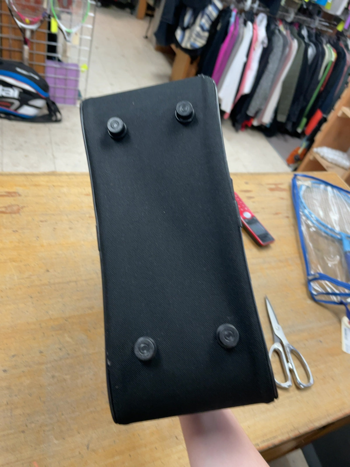 Unbranded Skate Bag Black/Purple Rhinestone