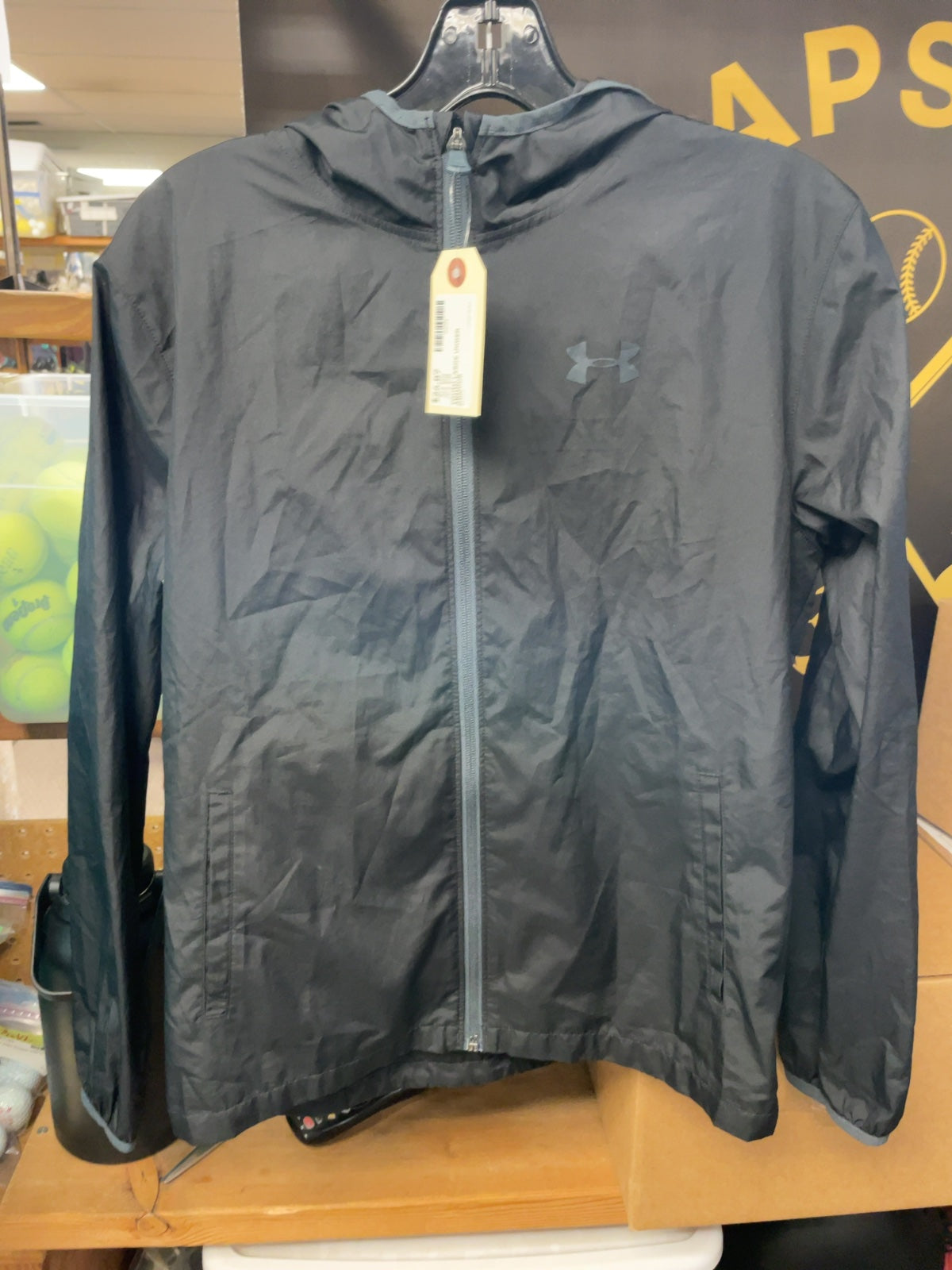 Under Armour Jacket Shell Youth Large Black