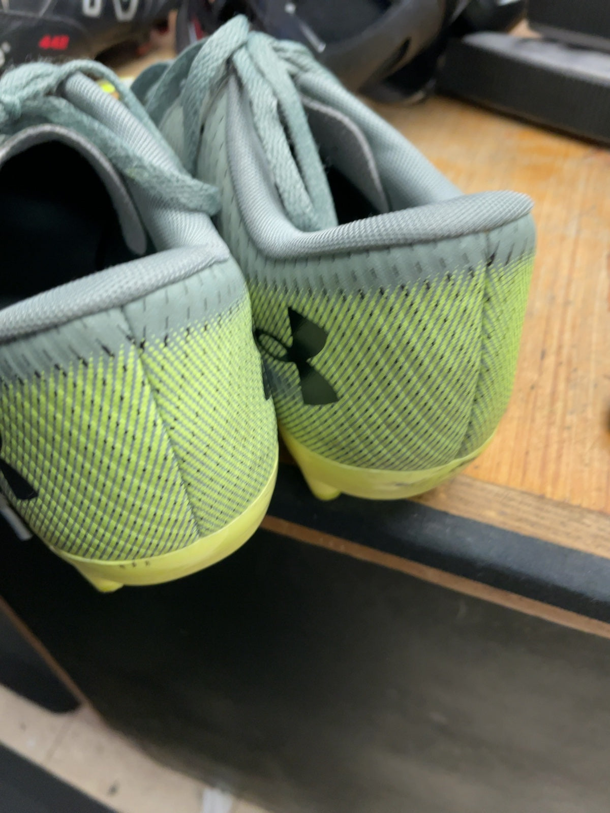 Under Armour Soccer Cleats Size 7 UA Green
