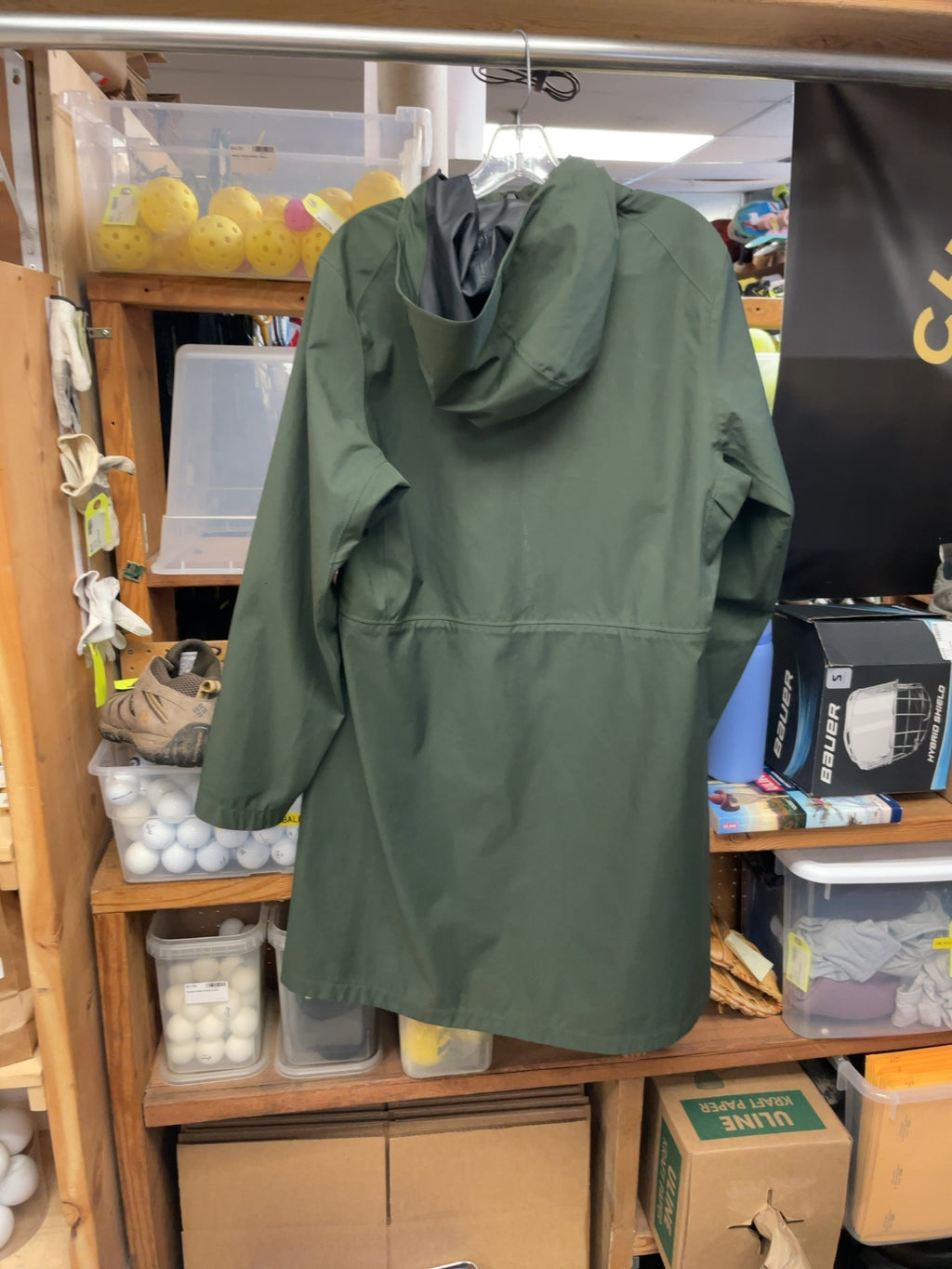 Uniqlo Jacket Shell Large Green