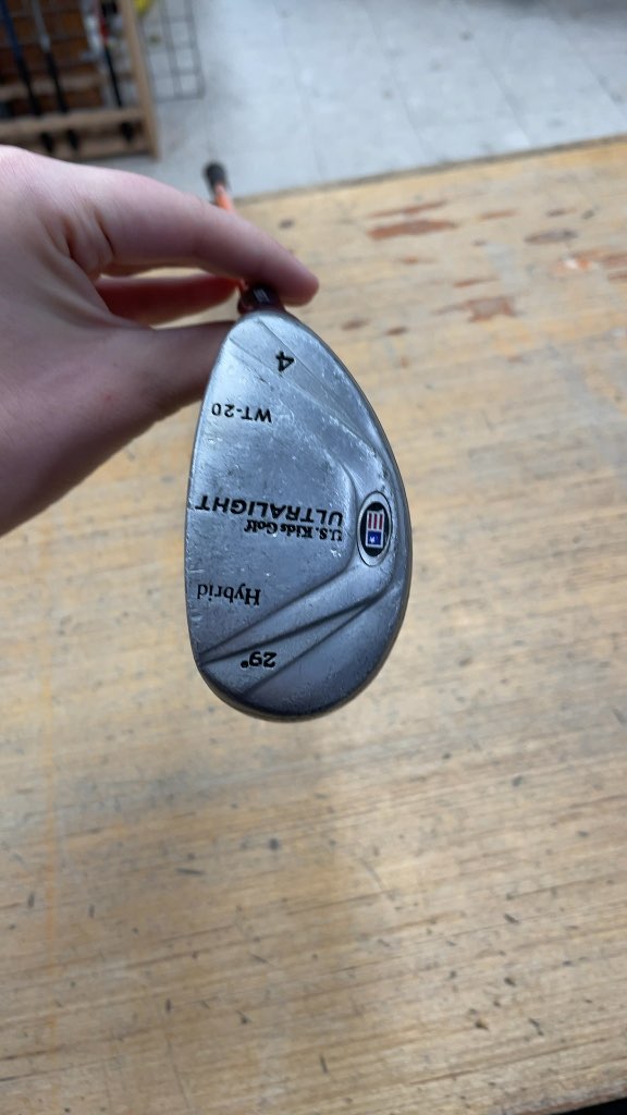 U.S. Kids Golf Ultralight WT-20 4 Hybrid 29°