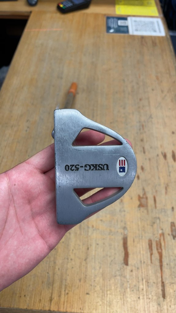 US Kids Golf USKG-520 Junior Putter - Orange