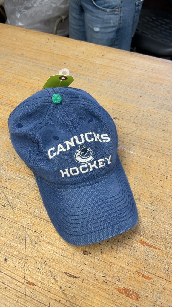 Vancouver Canucks Blue Hockey Hat