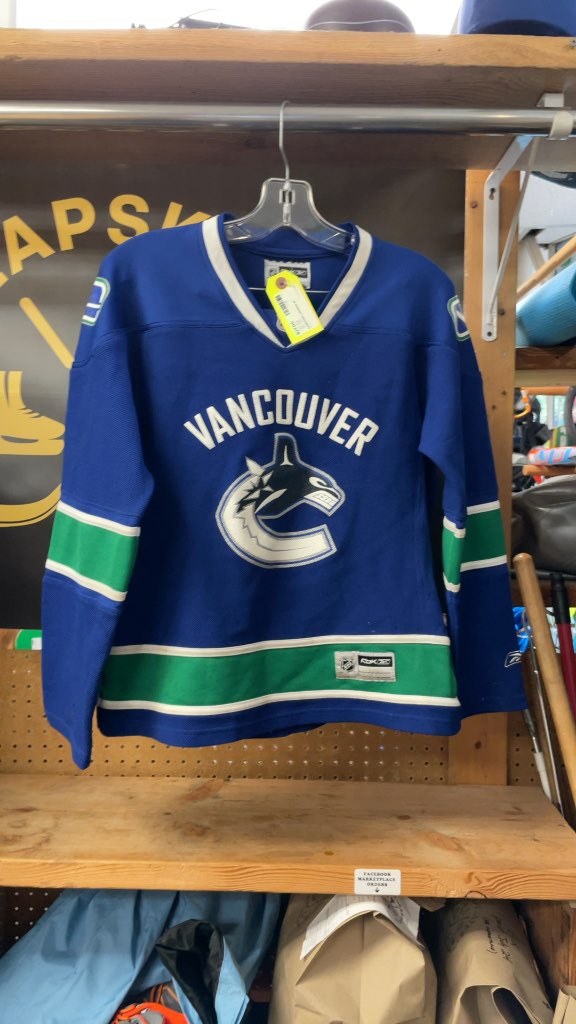 Vancouver Canucks Roberto Luongo #1 Reebok Hockey Jersey