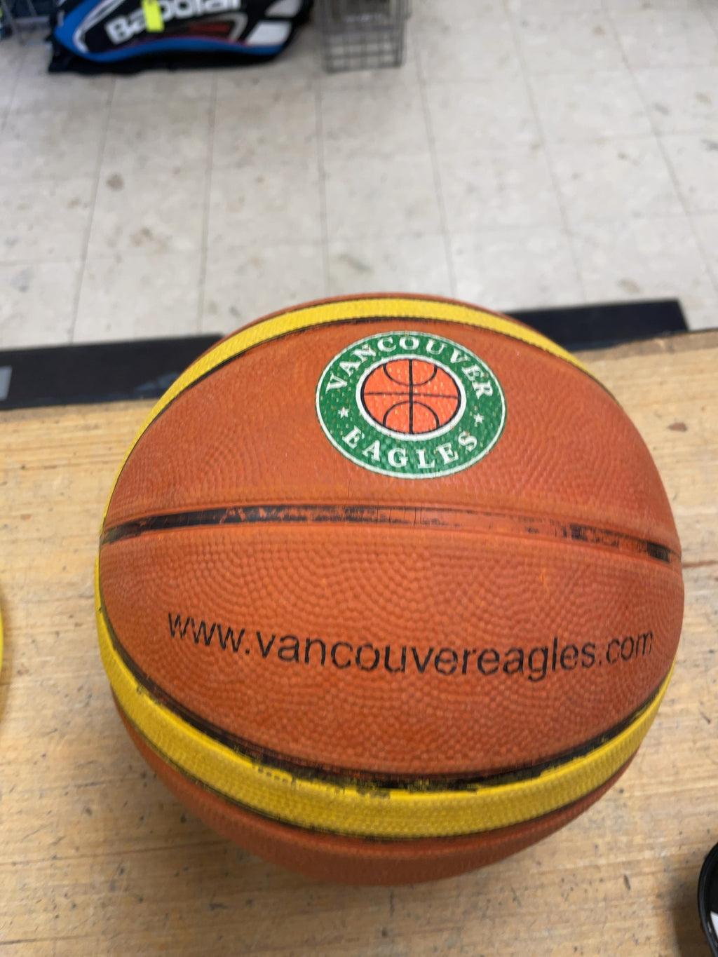 Vancouver Eagles Basketball Orange