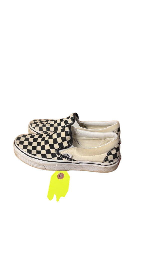 Vans Classic Slip-On Checkerboard Shoes - Size 6
