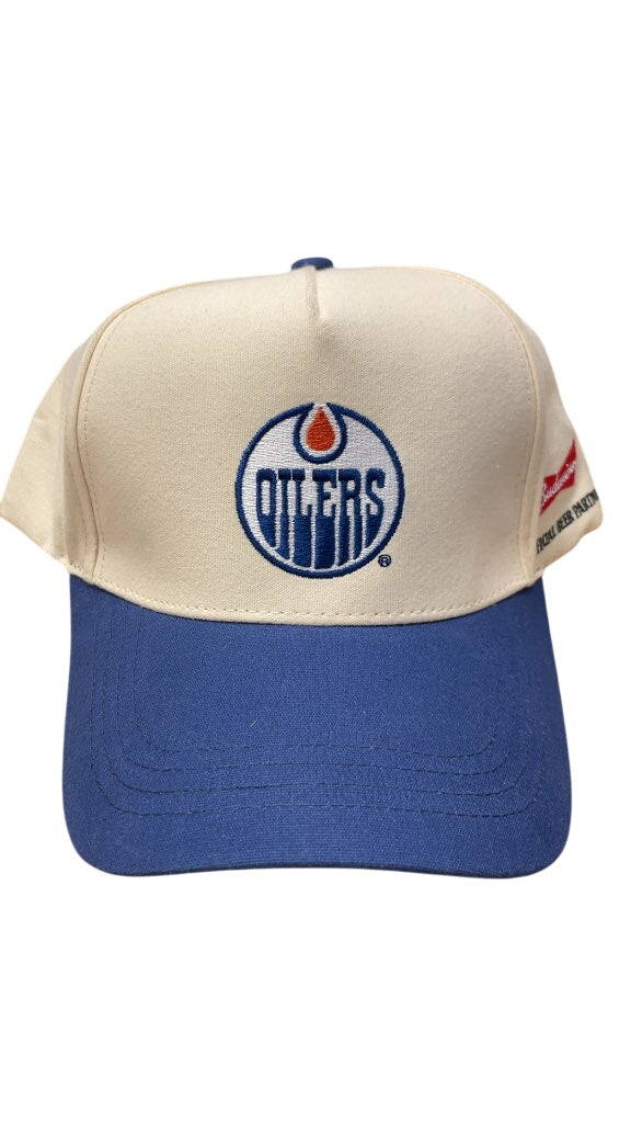 Vintage Edmonton Oilers Cap - Navy/Sand