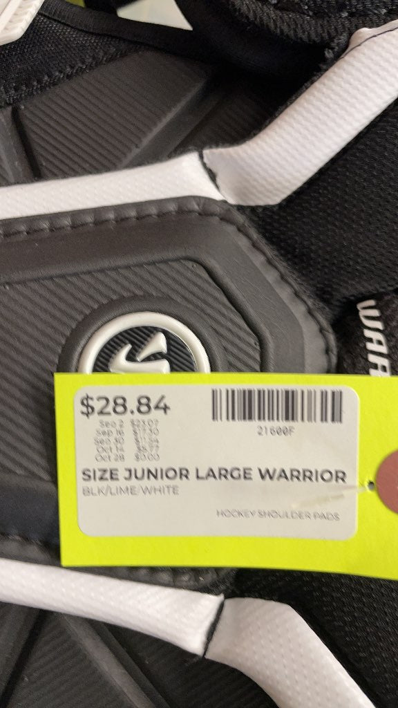 Warrior Alpha LX Pro Junior Hockey Shoulder Pads