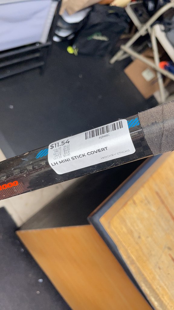 Warrior Covert Mini Hockey Stick - LH