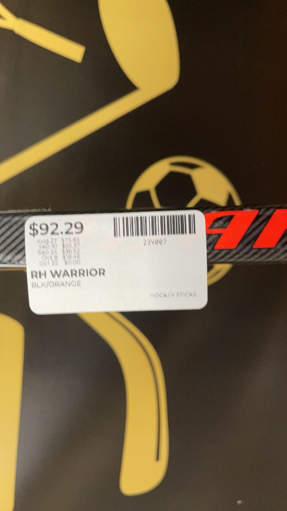 Warrior Covert QR5 Pro Team Hockey Stick - RH