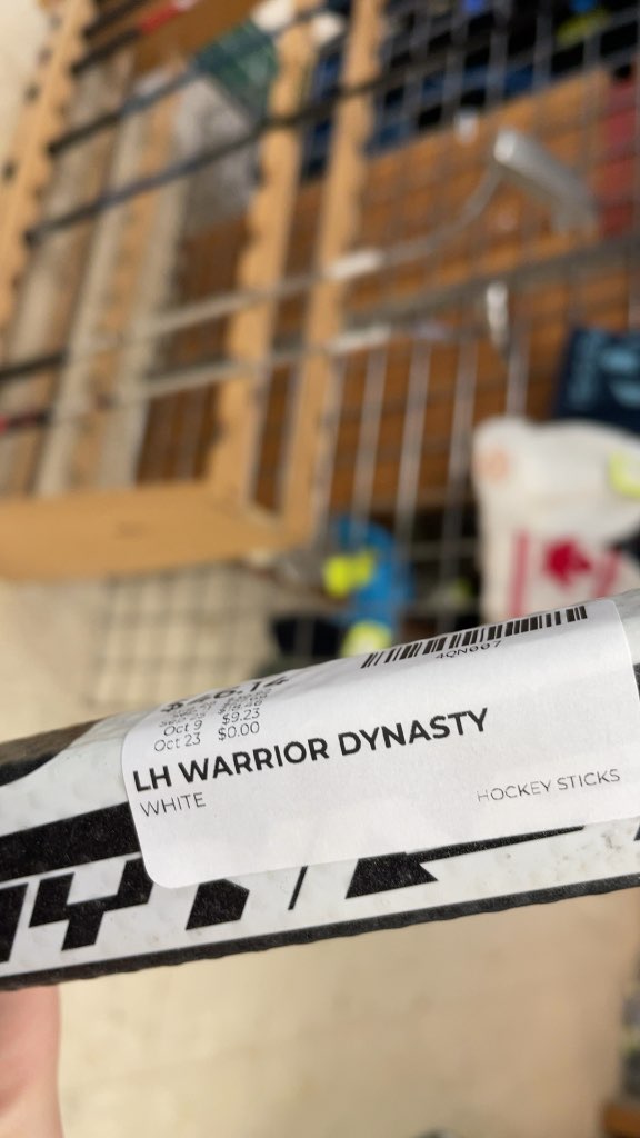 Warrior Dynasty HD3 Hockey Stick - LH