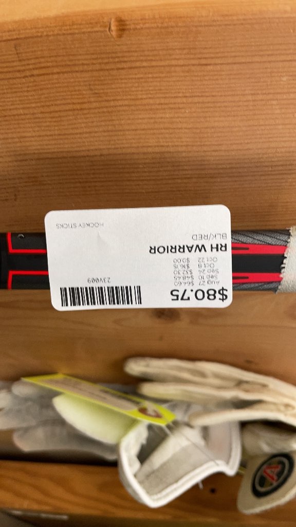 Warrior Kovalev 100 Hockey Stick - RH