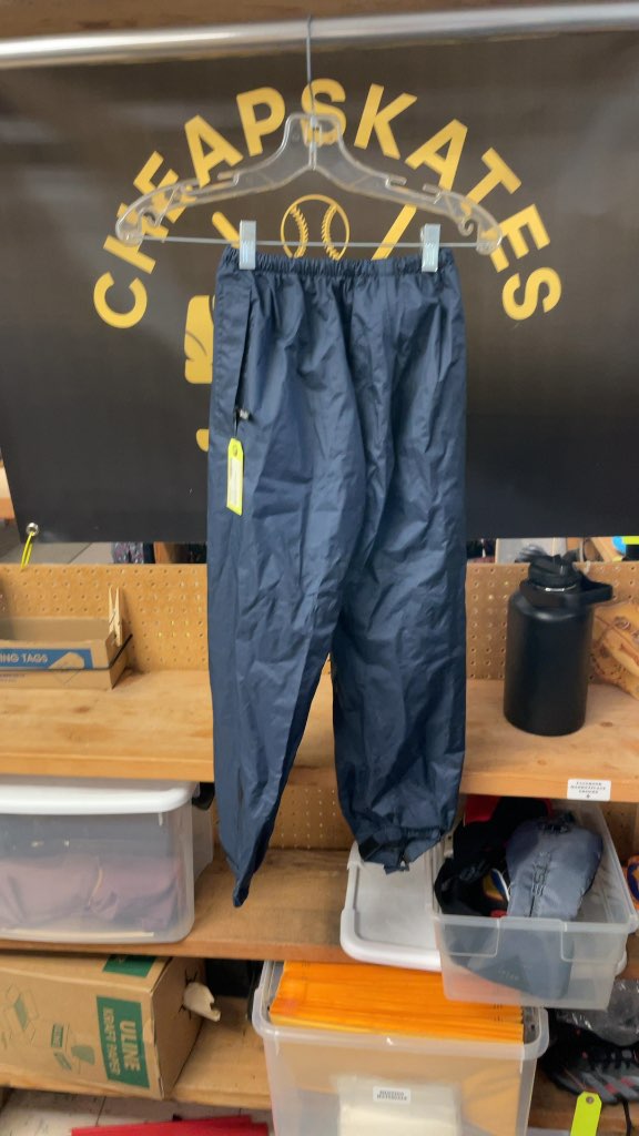 Wetskins Junior Medium Blue Rain Pants