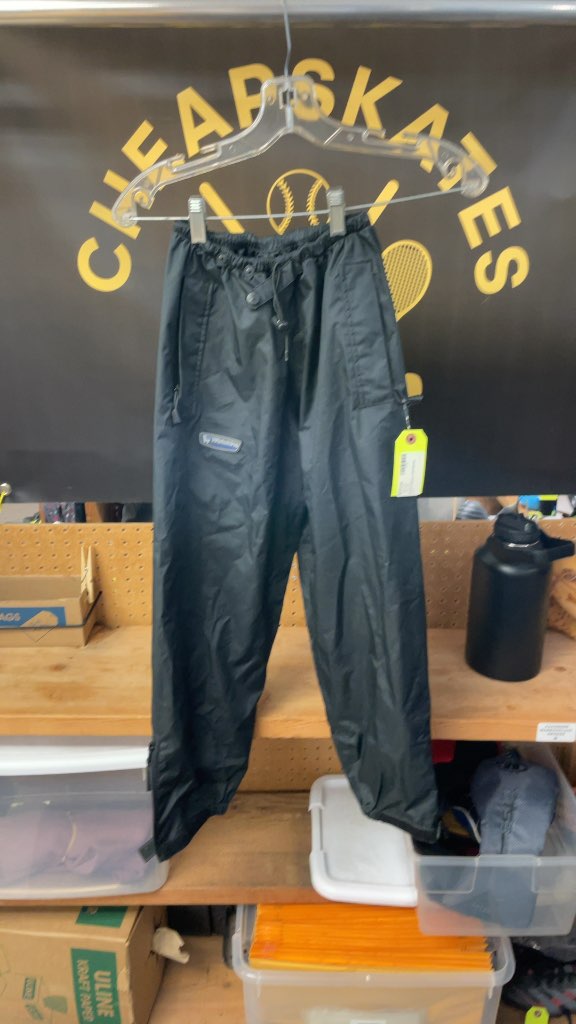 Wetskins Youth Small Rain Pants - Black
