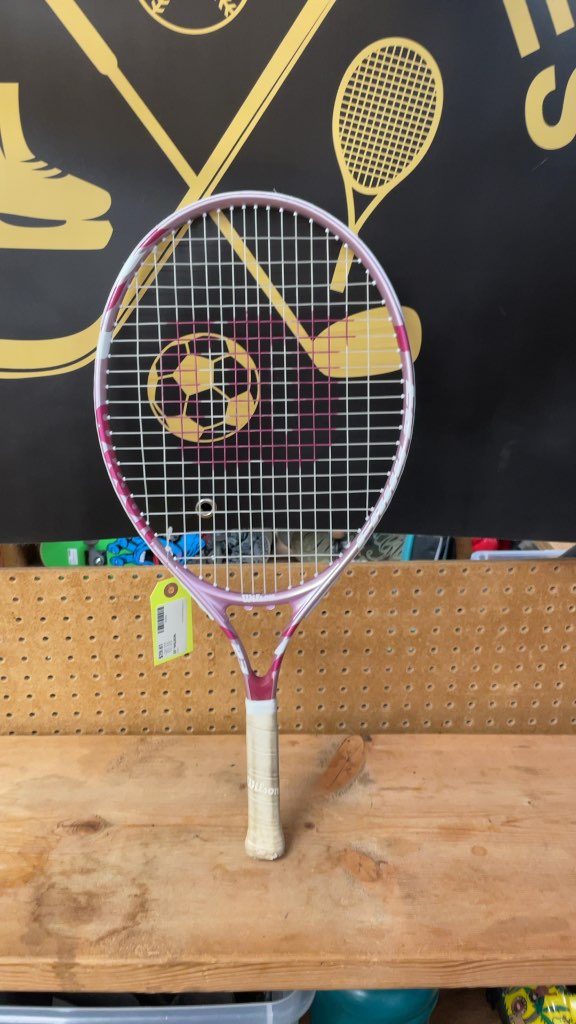 Wilson 23" Kids Tennis Racquet - Pink