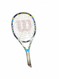 Wilson 24" Junior Tennis Racquet Blue/White/Yellow