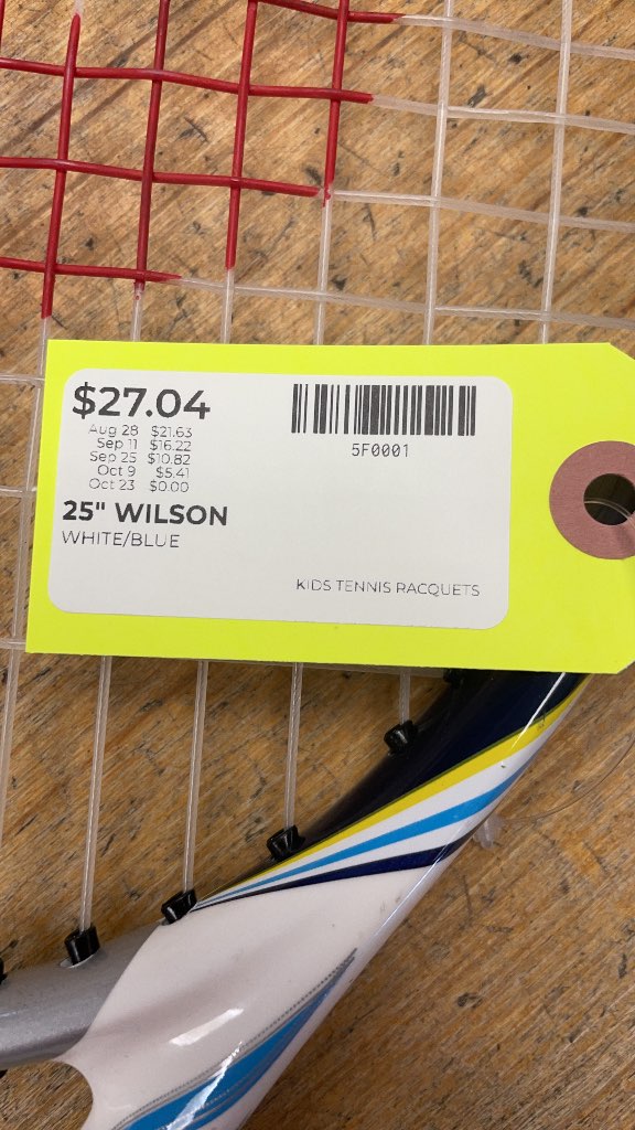 Wilson 25" Kids Tennis Racquet