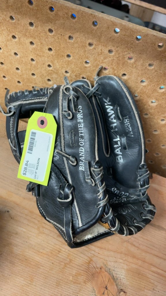 Wilson Ball Hawk A2381 9" Baseball Glove - LH