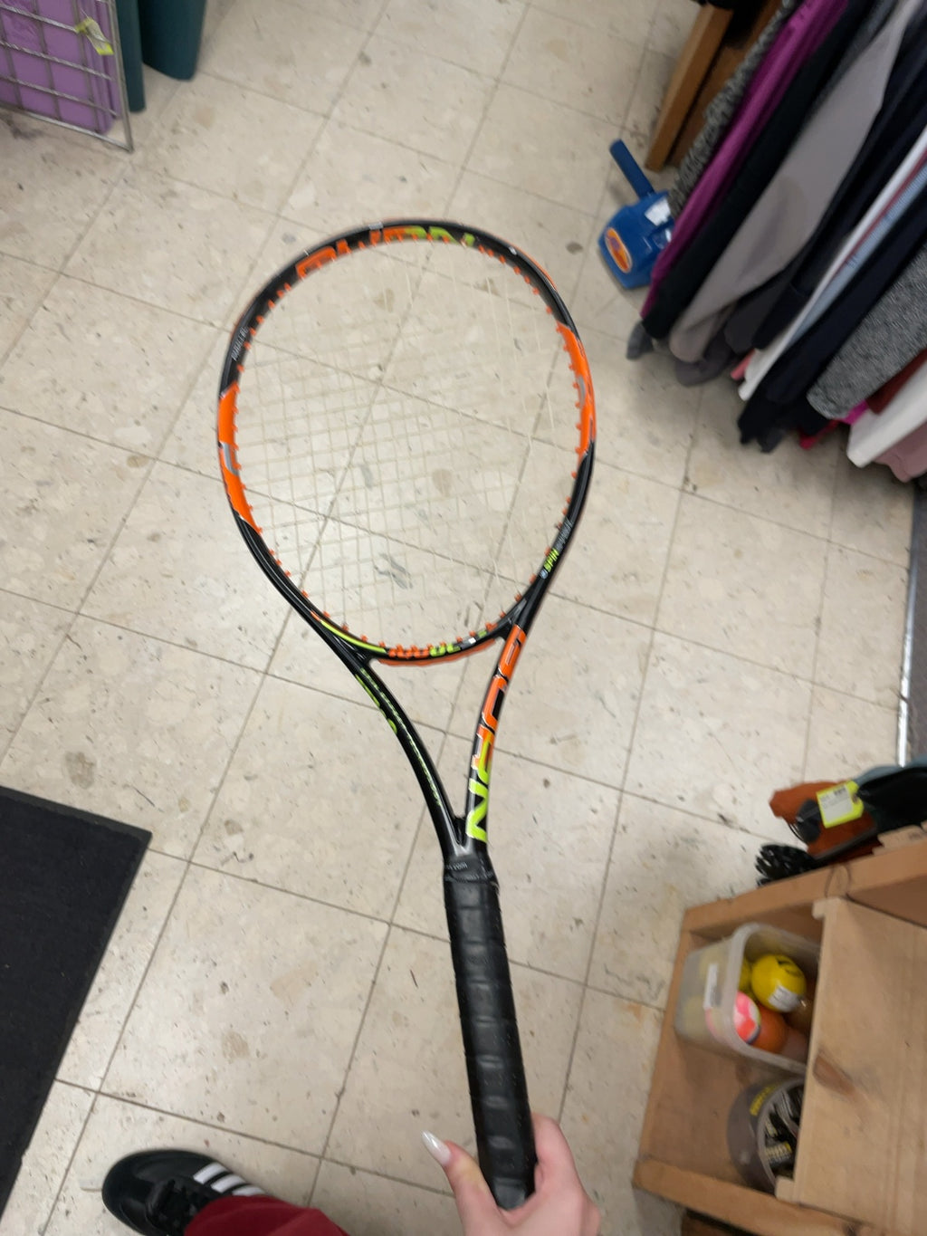 Wilson Burn Tennis Racquet