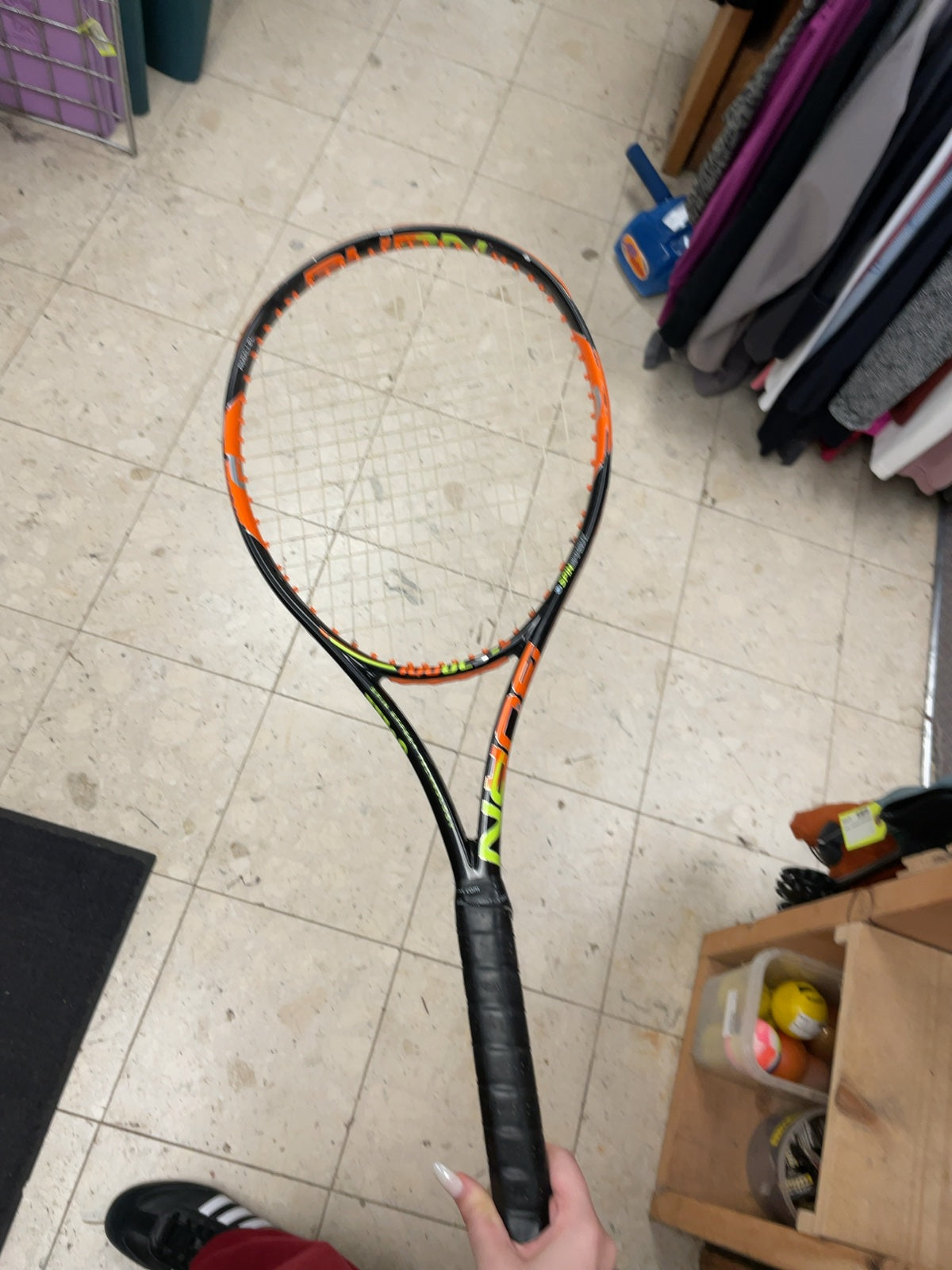 Wilson Burn Tennis Racquet