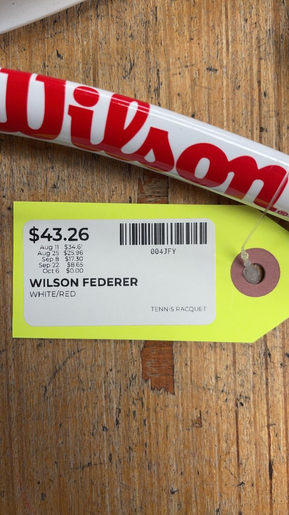 Wilson Federer Tennis Racquet
