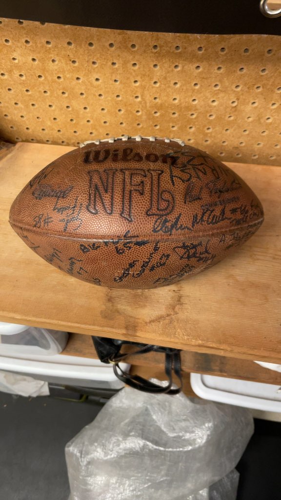 Wilson NFL Autographed Football