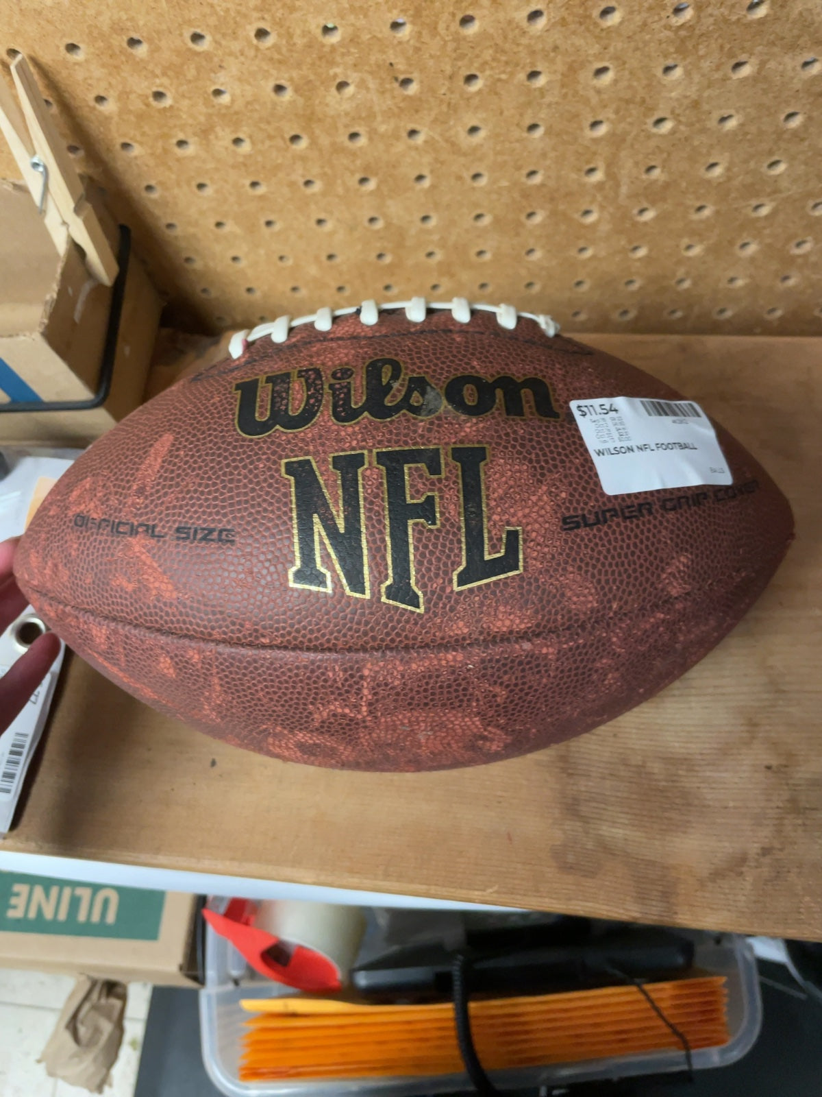 Wilson NFL Official Size Super Grip Football