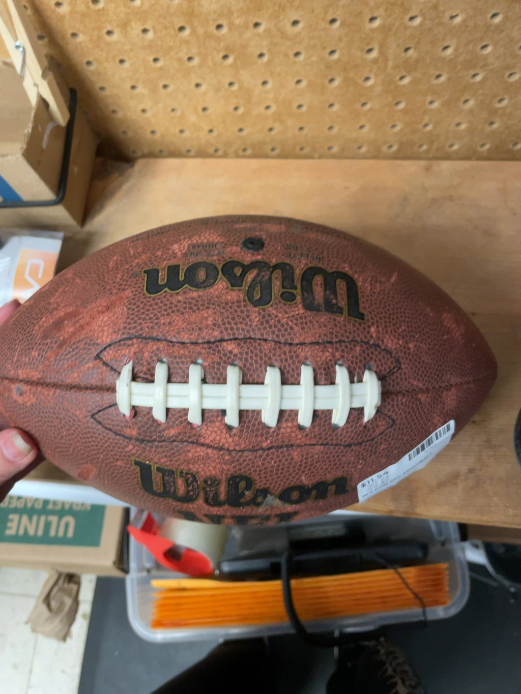 Wilson NFL Official Size Super Grip Football