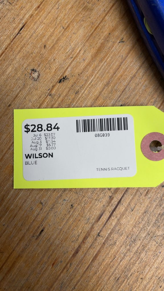 Wilson Pro Staff 5.5si Tennis Racquet