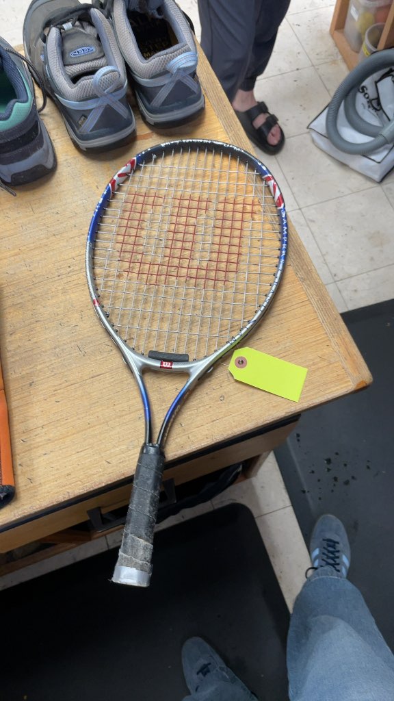 Wilson Sampras 21" Kids Tennis Racquet - Blue/White
